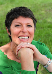 joie d'une femme de 50 ans