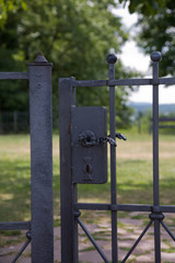 Schmiedeeisernes Tor Rosenhöhe