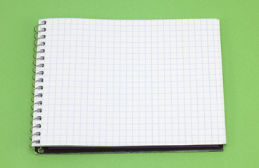 notebook into the cell