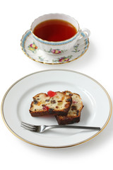 Christmas Fruitcake and Tea