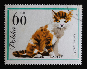 Briefmarken - Tiere,Katzen(2)