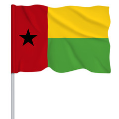 Flaggenserie-Westafrika_Guinea-Bissau