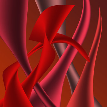 abtrakt, wallpaper, red, alien, foreign, background
