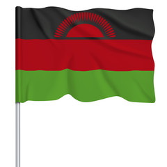 Flaggenserie-Ostafrika_Malawi
