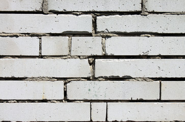 white brick wall