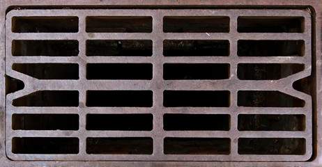Grid manhole cover
