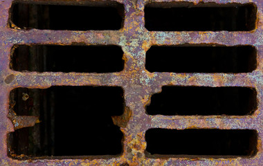 Grid manhole cover