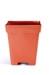 plastic flowerpot