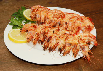 gamberoni alla griglia