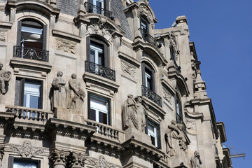 Facade of a building in Spain