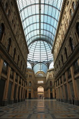 Obraz premium Galleria Umberto I,Naples