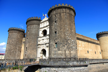 Fototapeta na wymiar Castel Nuovo,Naples