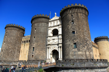 Fototapeta na wymiar Castel Nuovo,Naples