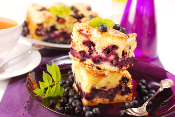 blueberry cake
