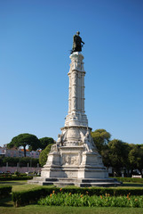 Fototapeta na wymiar Pomnik Vasco da Gama w Lizbonie