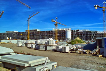 Betonfertigteile für den Wohnungsbau