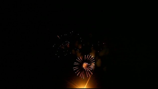 feu d'artifice