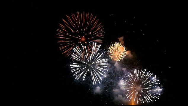 feu d'artifice
