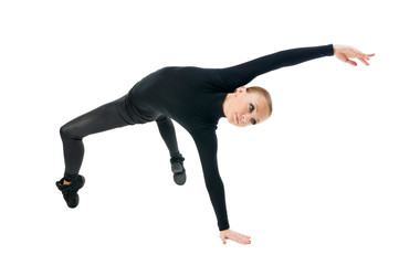 Naklejka premium Modern dancer