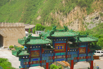 Fototapeta premium Gates near the Great Wall