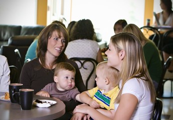 Young Moms Visiting