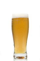 Beer Glass isolated on a white