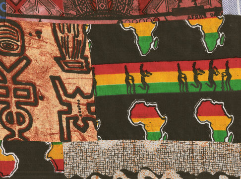 Tissus s&eacute;n&eacute;galais.