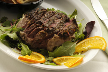 Manzo alle erbe con lardo di Sauris - Cucina del Friuli