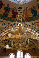 Obraz premium Interior of an orthodox church in Moldova