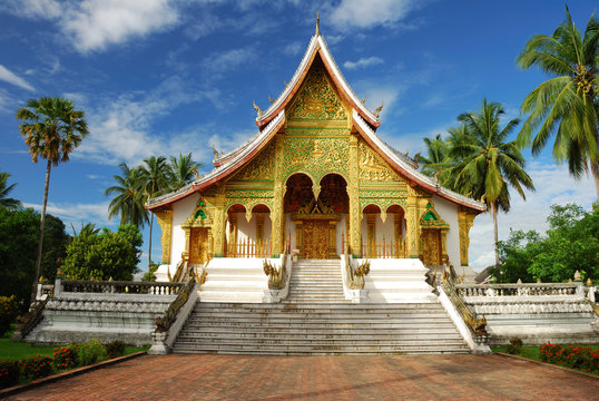 Temple in Luang Prabang Museum