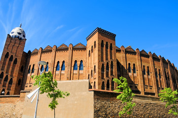 Obraz premium Plaza de toros Monumental de Barcelona, España