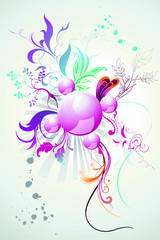 Fantasy vector composition