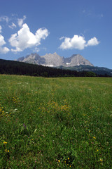 Fototapeta na wymiar Wilder Kaiser/Tirol