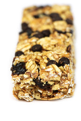 Granola bar isolated