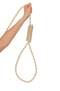 suicide with rope