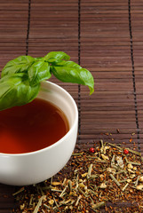 enjoy a cup of tea