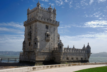 Fototapeta na wymiar Belem Tower, Lisbon, Portugal