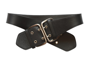 Black Leather Belt