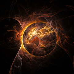 hintergrund, vision, zukunft, fantasie, feuer, ring © ferkelraggae