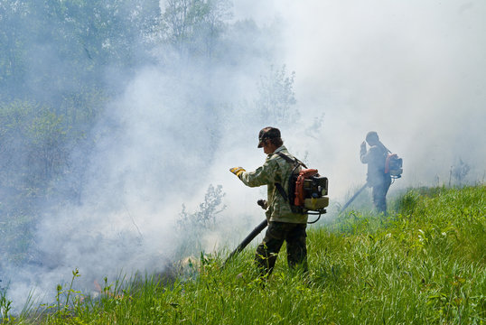 Suppression of forest fire 72