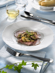 rôti de boeuf au parfum des bois