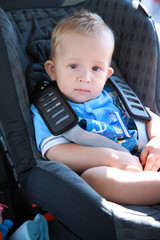 Baby in car seat