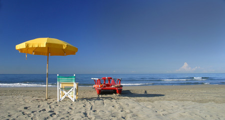 forte dei marmi, ombrellone bagnino © federico neri