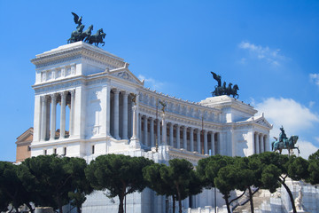 Obraz premium The Monument of Victor Emmanuel II