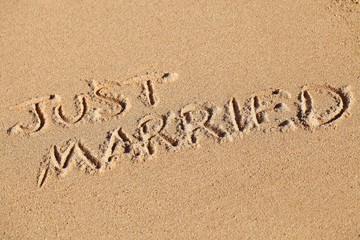 JUST MARRIED