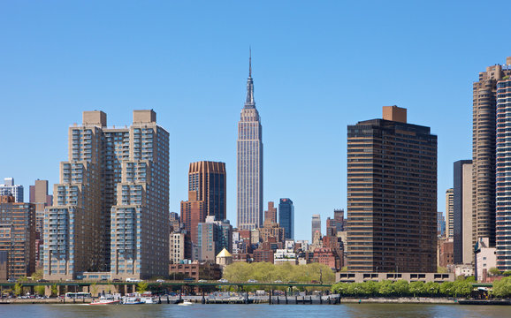 New York Skyline with Empire State Building