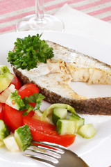 Fish with vegetables