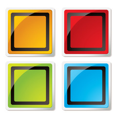 modern square icon