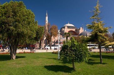 The Hagia Sophia in Istanbul