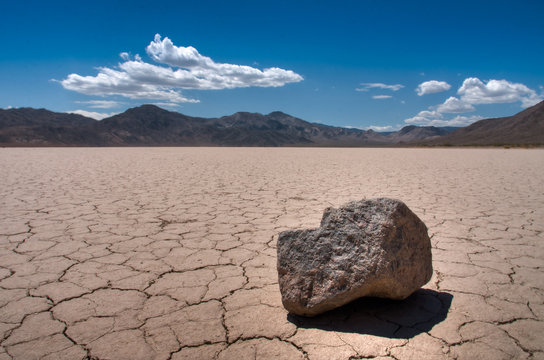 A Playa In Death Valley